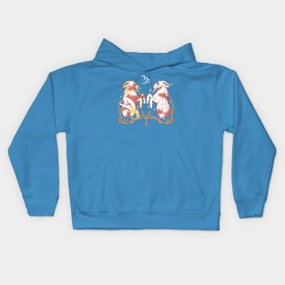 Dual Capricorns Kids Hoodie